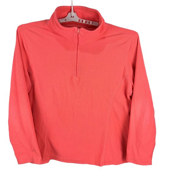 Old Navy Coral Fleece Pullover Size XXL Womens 1/4 Zip Jacket - Picture 1 of 6